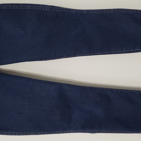 Madewell Women Skinny Jeans 28 High-Rise Tapered Dark Blue Denim Classic Casual - Picture 4 of 16